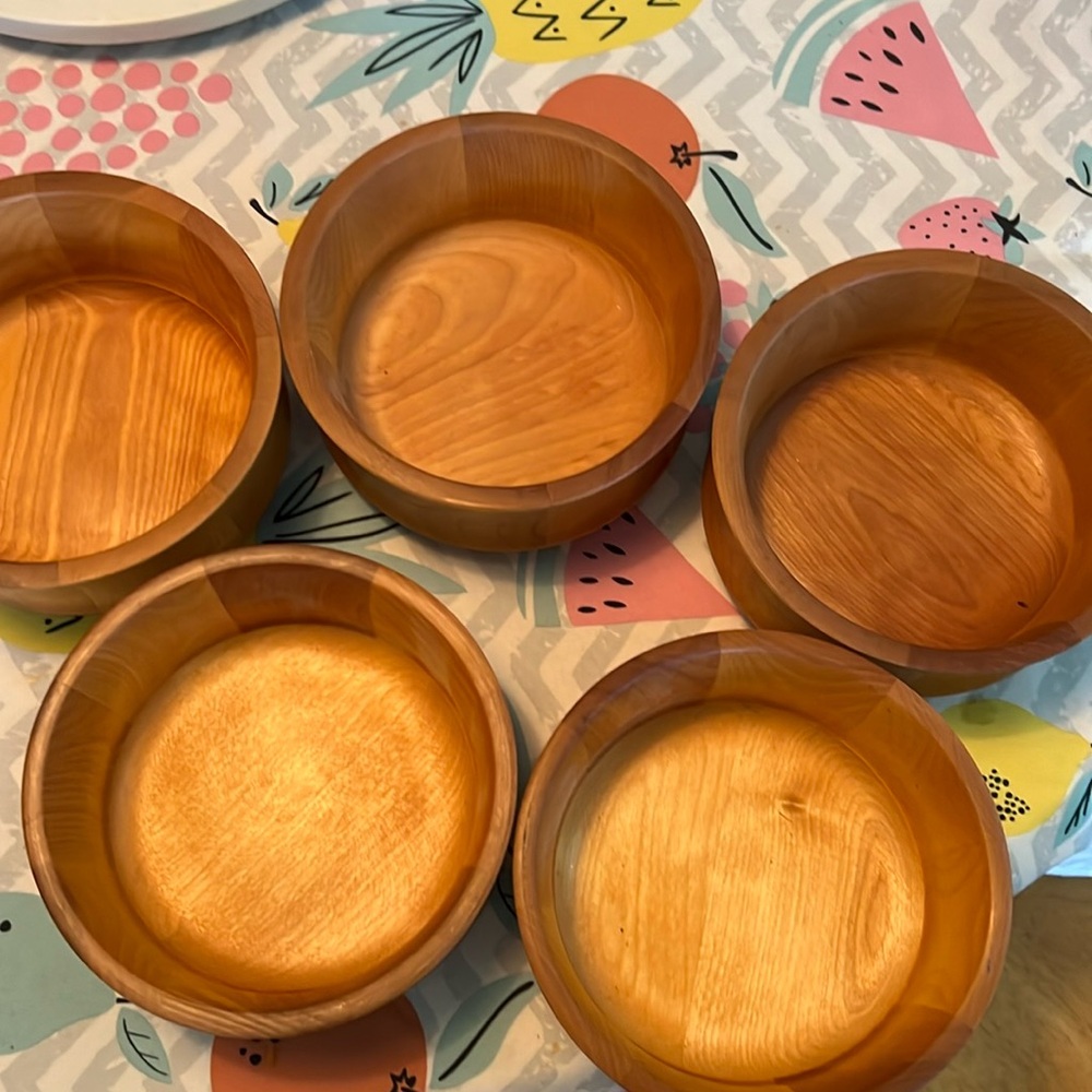 Vermont Bowl Company salad bowls